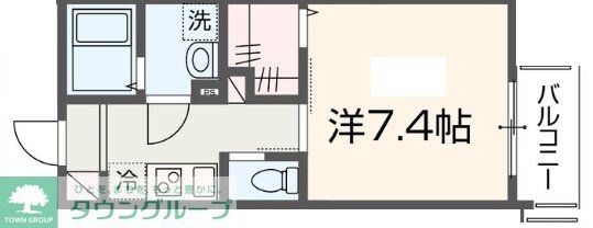 MELDIA新狭山IIの物件間取画像