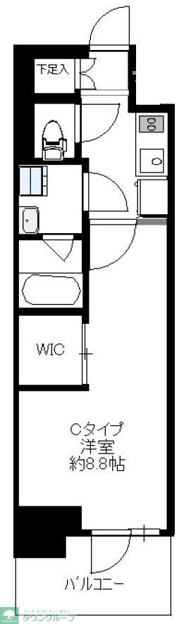 アルティジャーノディーズ狭山の物件間取画像