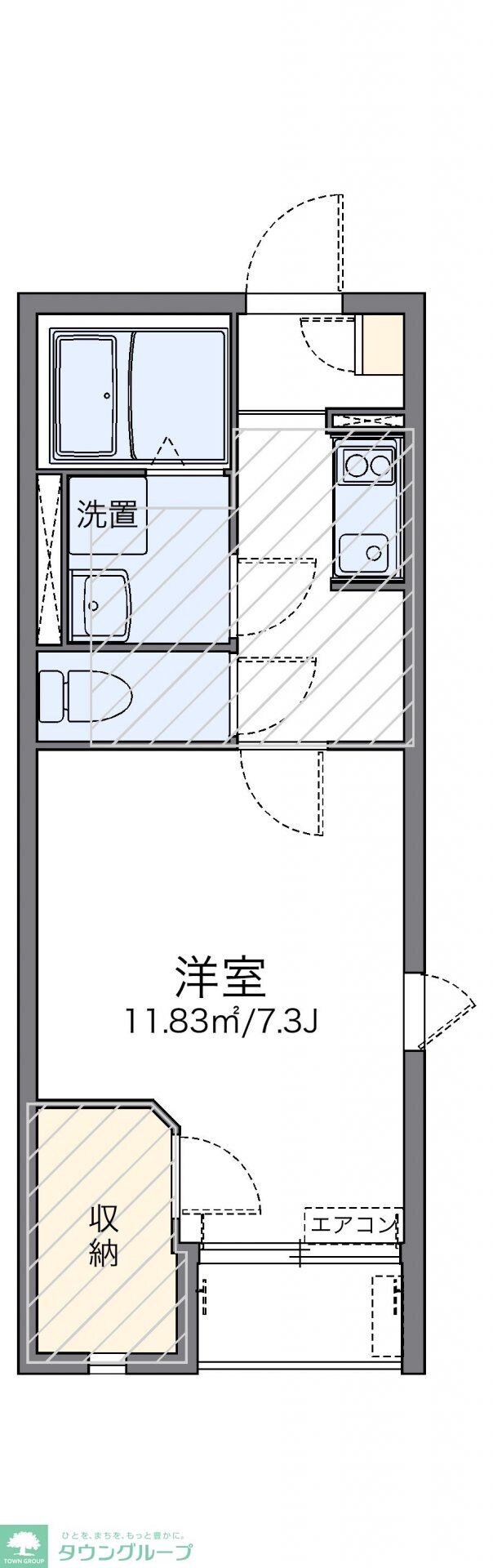 レオネクスト相棒の物件間取画像