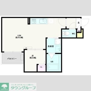 Jack shimofujisawa IIの物件間取画像