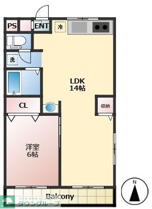 Bricksの物件間取画像