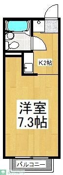 カピースハイツAの物件間取画像
