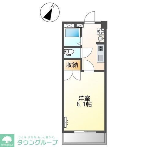 メゾンドビスキュイの物件間取画像