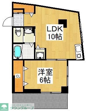 アモーレ所沢の物件間取画像