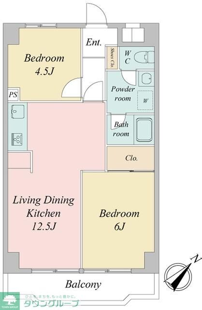 入間市駅前第二ビルの物件間取画像