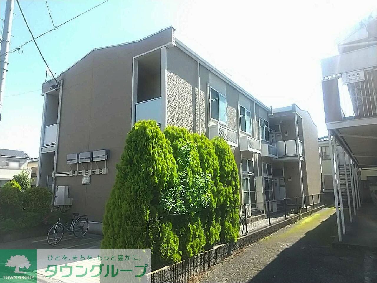 レオパレスサニーサイドLの物件外観写真