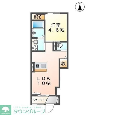 オアシス久米の物件間取画像