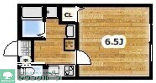 Calme川越の物件間取画像