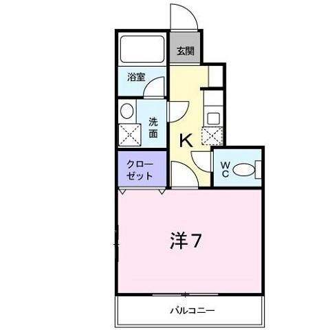 ルピナスIの物件間取画像