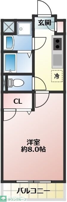 ソーレ・フェラーラの物件間取画像