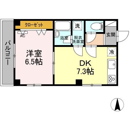 イレール並木の物件間取画像