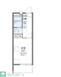 レオパレスピュアの物件間取画像