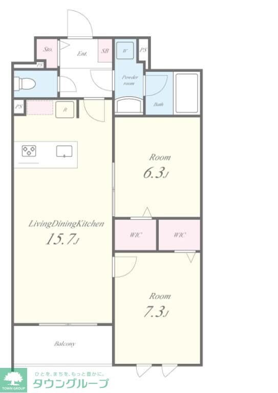 Stadt Nerima-kasugachoの物件間取画像