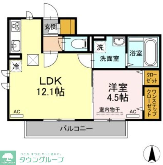 Calmの物件間取画像