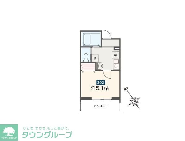 MELDIA新座IIの物件間取画像