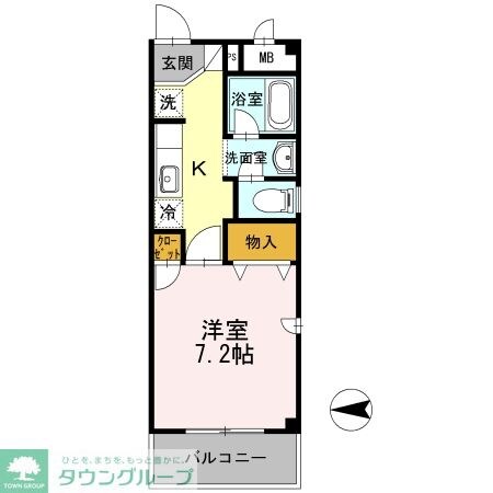 サマービレッジの物件間取画像