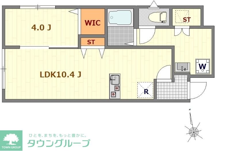 AMATERRACE南大泉の物件間取画像