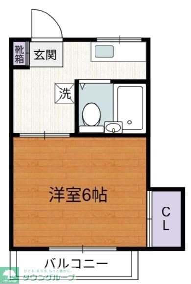 サクラビア関の物件間取画像