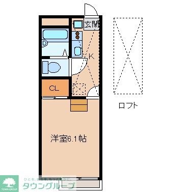 レオパレスFEDEの物件間取画像