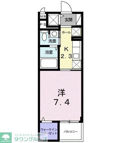 ヒルズ小平の物件間取画像