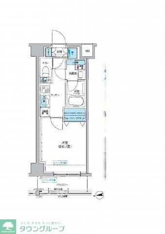 フレンシアノイエ成増の物件間取画像