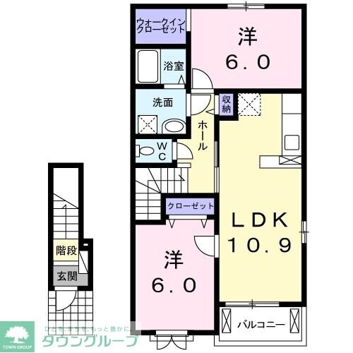 パークサイド大泉の物件間取画像