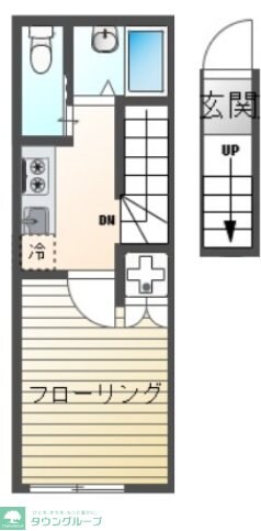 plumas金山町の物件間取画像