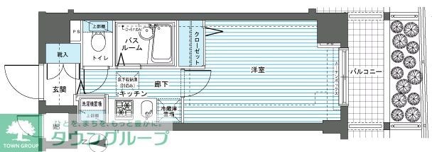 フェニックス武蔵関弐番館の物件間取画像