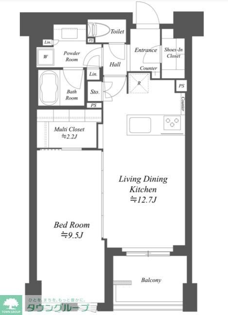 プライマル練馬豊島園の物件間取画像