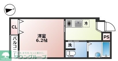 アップルパイONEの物件間取画像
