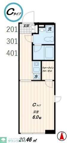 La Douceur練馬の物件間取画像