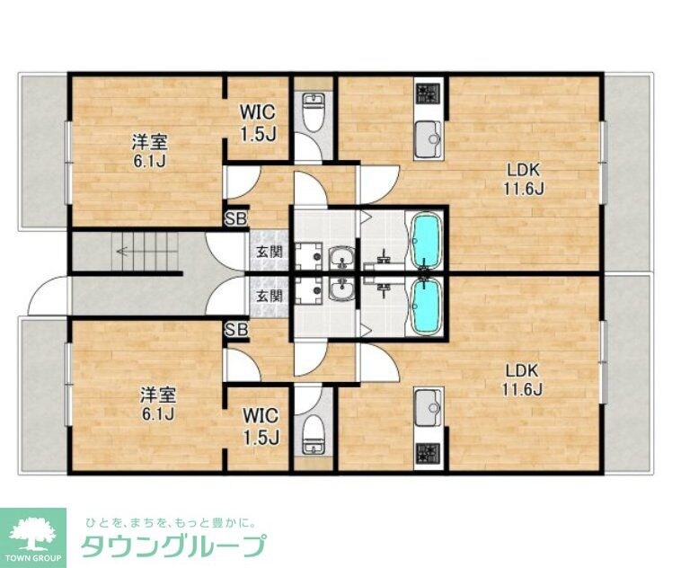 FUJISTA所沢19の物件間取画像