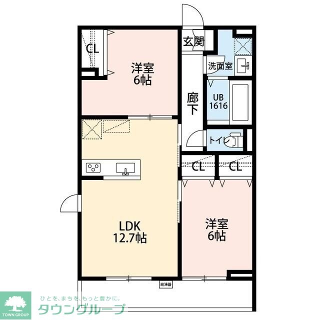 La Libellule 二本榎の物件間取画像