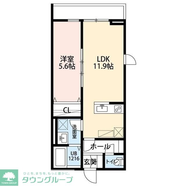 La Libellule 二本榎の物件間取画像