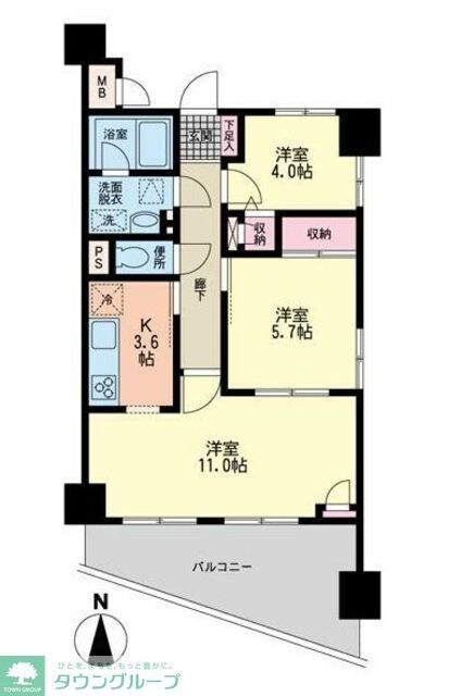 NFプラザIIIの物件間取画像
