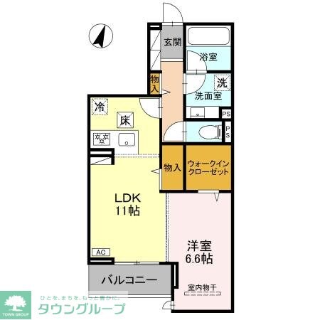 Koaひばりヶ丘の物件間取画像