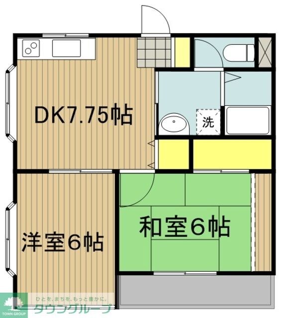 ウイングKの物件間取画像