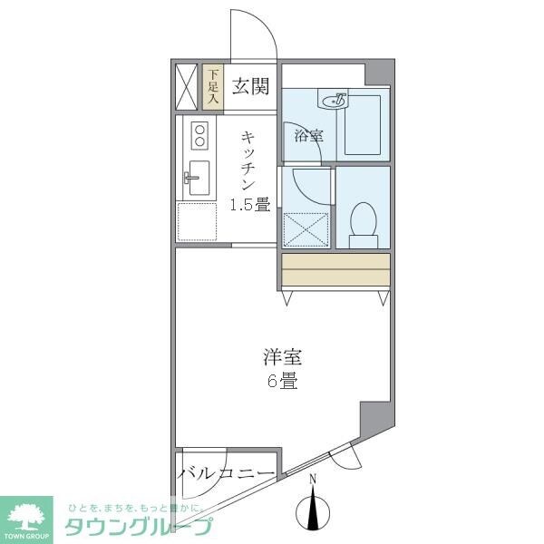 ヒルズガーデンの物件間取画像