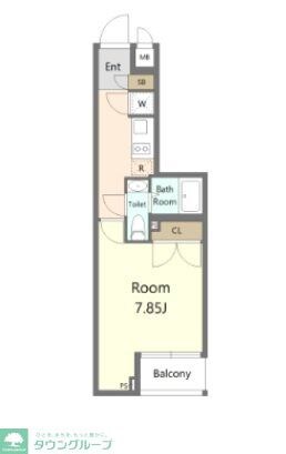 ビバリーホームズ練馬桜台の物件間取画像
