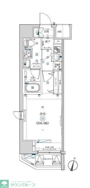 スクエアシティ東京保谷の物件間取画像