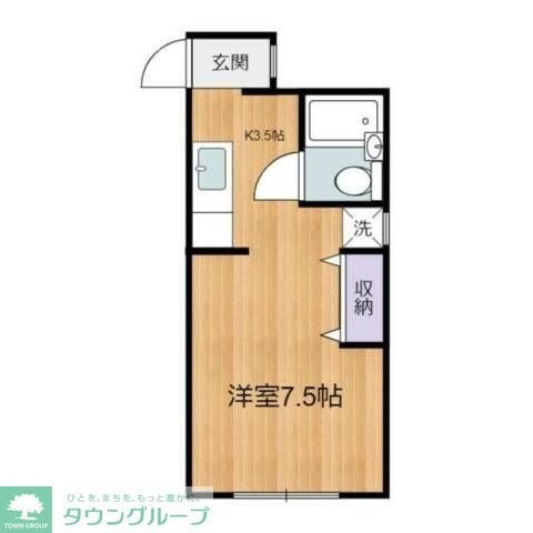 諸星荘の物件間取画像