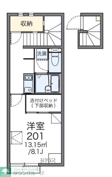 レオネクストフィロ 前沢宿Iの物件間取画像