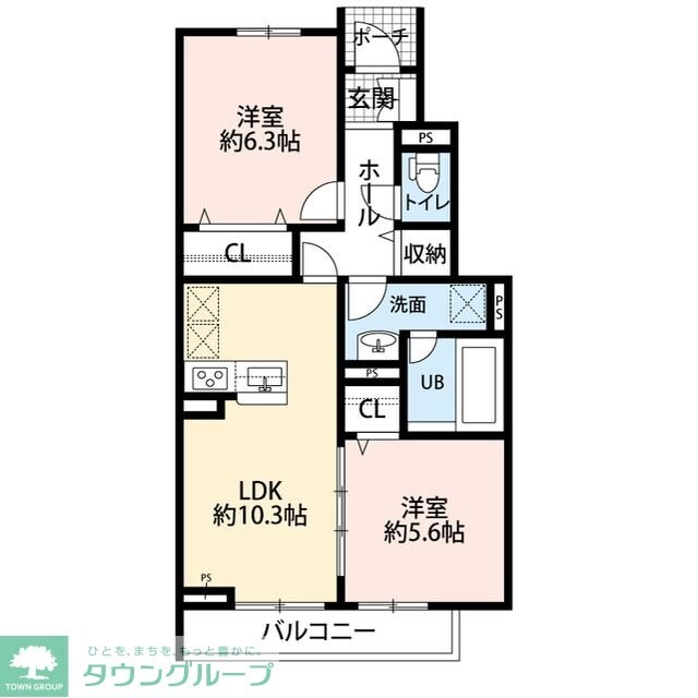 Serenoの物件間取画像