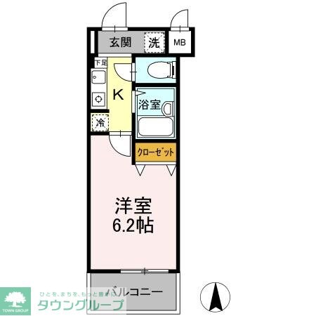 ロイヤル武蔵野の物件間取画像