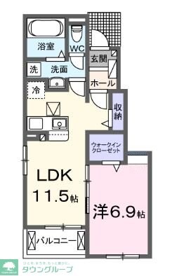 ネオブライツIIの物件間取画像