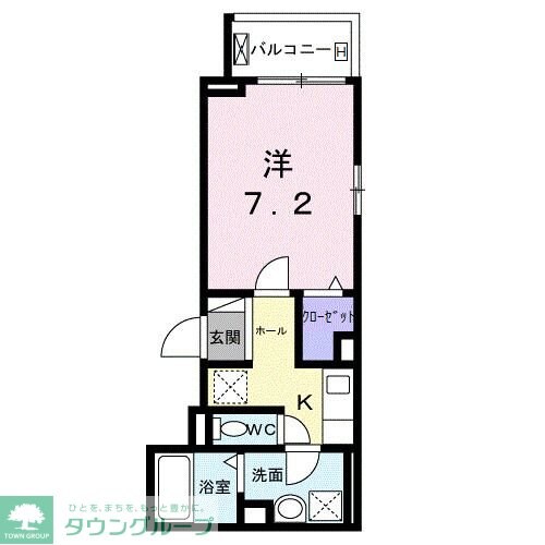 エルグ2の物件間取画像