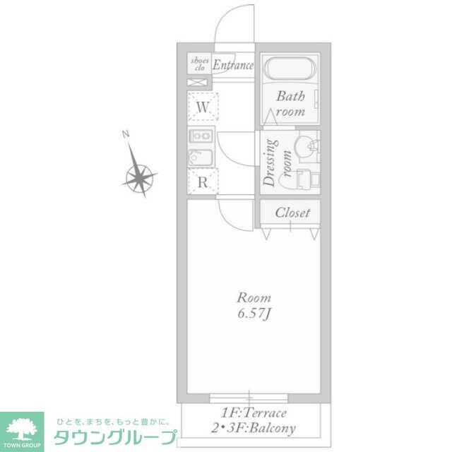 AVENIRの物件間取画像