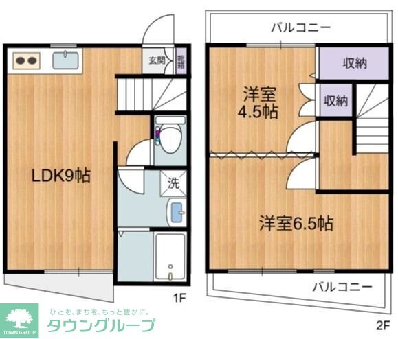 せせらぎ夏秋の物件間取画像