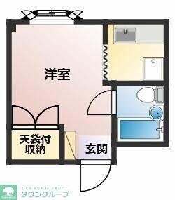 キャッスル滝沢の物件間取画像