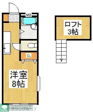 シュテルン清瀬の物件間取画像